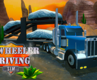 Play 18 Wheeler Driving Sim now!