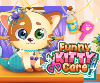 Play Funny Kitty Care now!