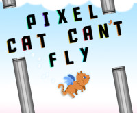 Play Pixel Cat Can't Fly now!