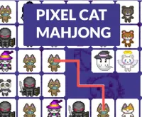 Pixel Cat Mahjong