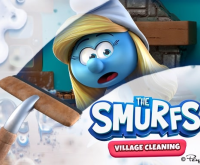 Play The Smurfs Village Cleaning now!