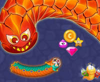 Play Worm Hunt - Snake game iO zone now!