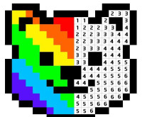 Play Pixel Art - Color by Numbers now!