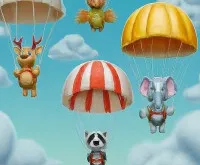 Rowdy Animals Cloudy Weather