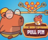 Save Baby Capybaras - Pull Pin