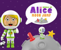 Play World of Alice Moon Jump now!